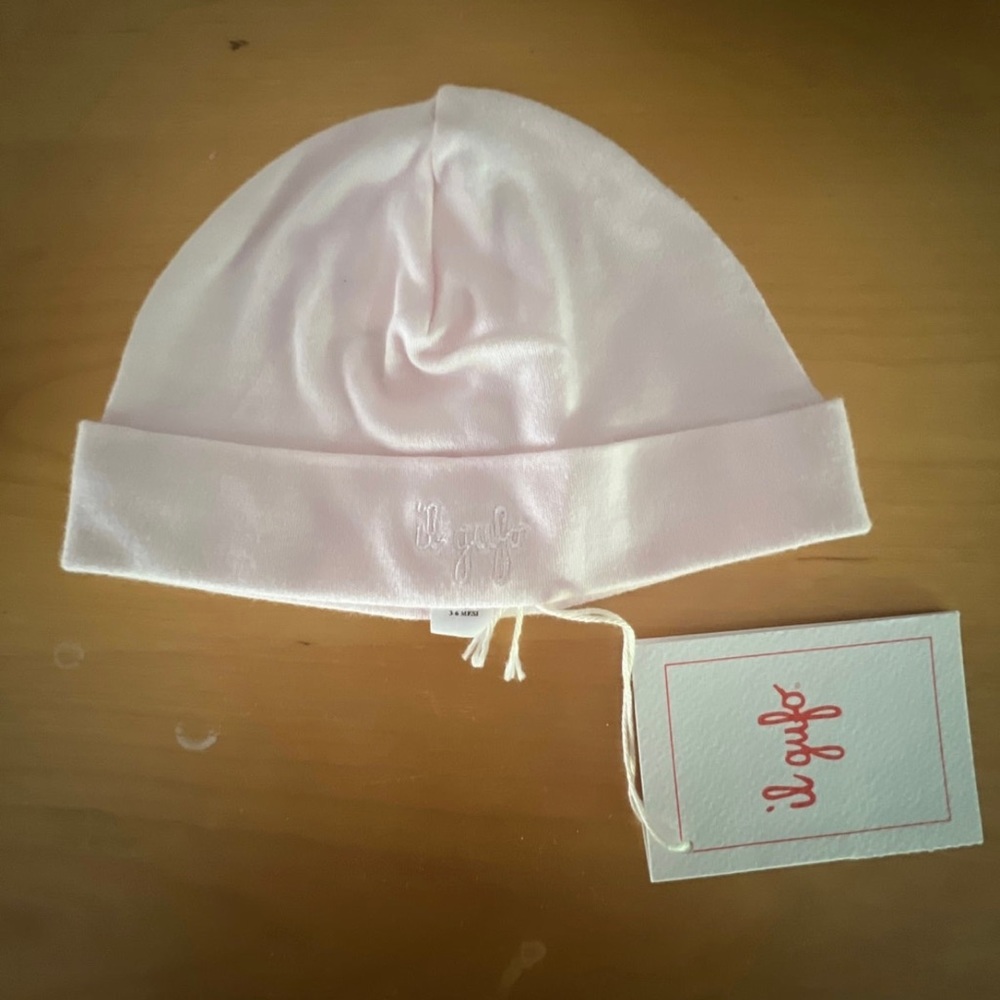 Il Gufo light pink baby hat. NWT.
